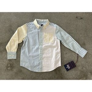 Rowing Blazers Kids Multicolor Striped Button-Down Shirt